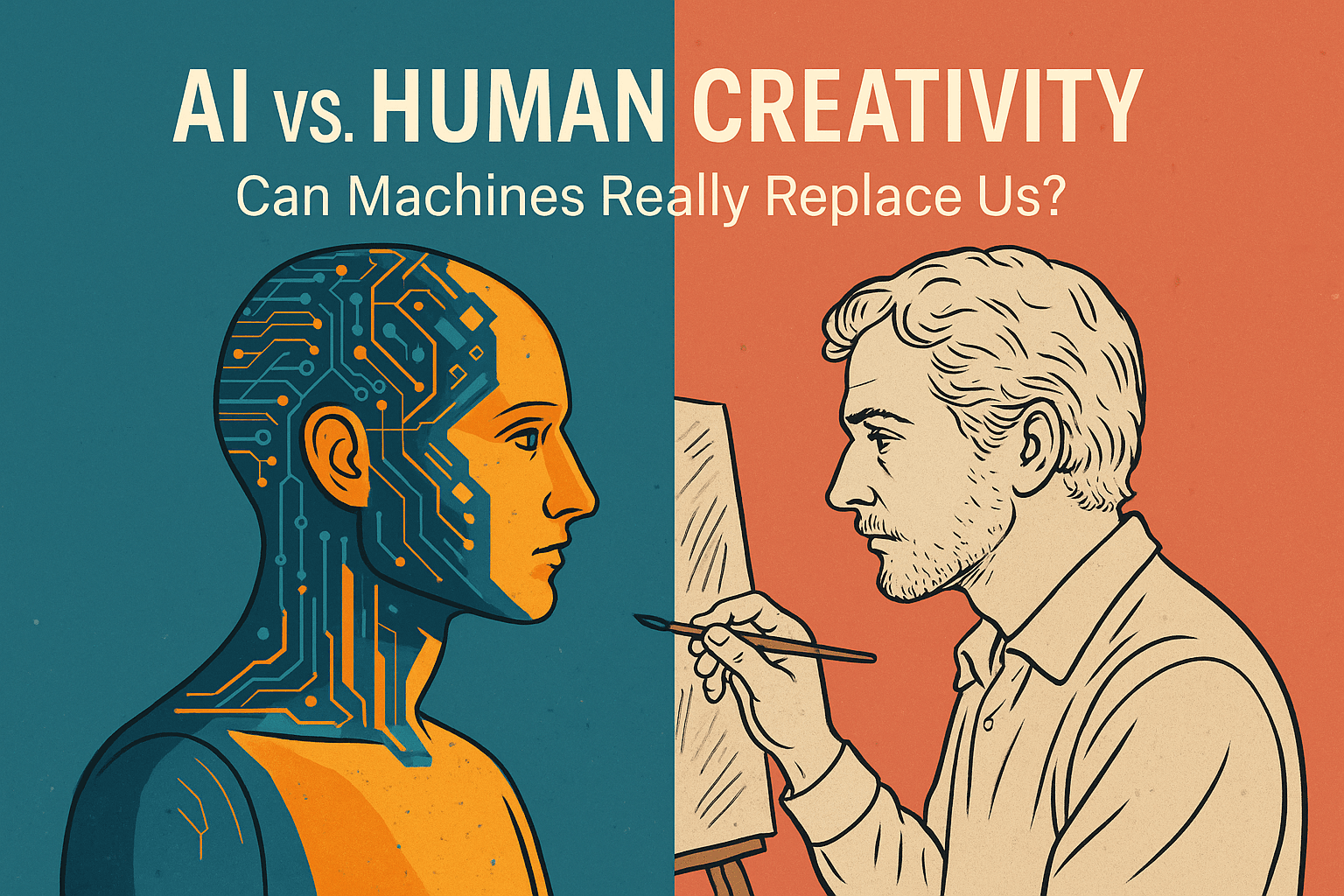 Can Artificial Intelligence Really Replace Human Creativity?