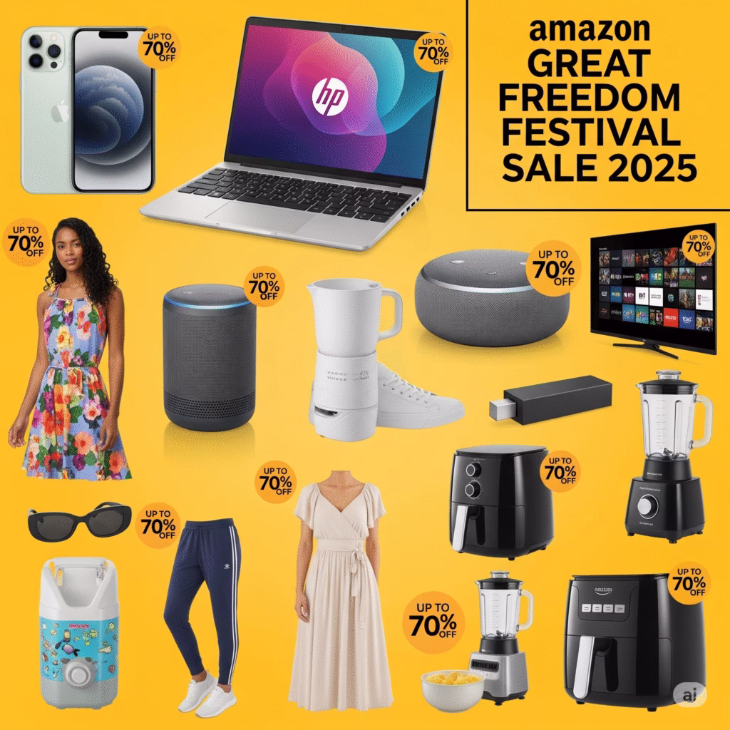 Amazon Great Freedom Festival Sale 2025: Dates, Best Offers & Smart Shopping Guide 2 Amazon Great Freedom Festival Sale
